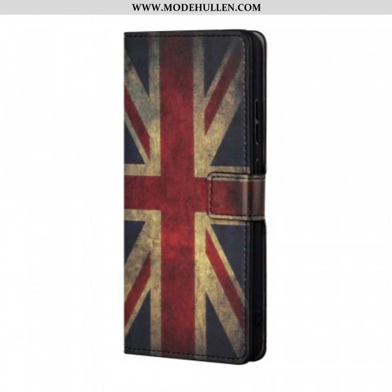 Lederhüllen Für Samsung Galaxy A13 5G / A04s England-flagge