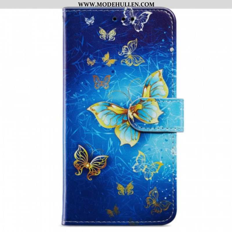 Lederhüllen Für Samsung Galaxy A13 Flug Der Schmetterlinge