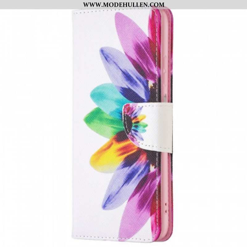 Lederhüllen Für Samsung Galaxy M23 5G Aquarellblume