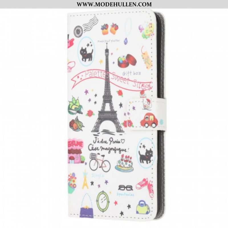 Lederhüllen Für Samsung Galaxy M53 5G Ich Mag Paris