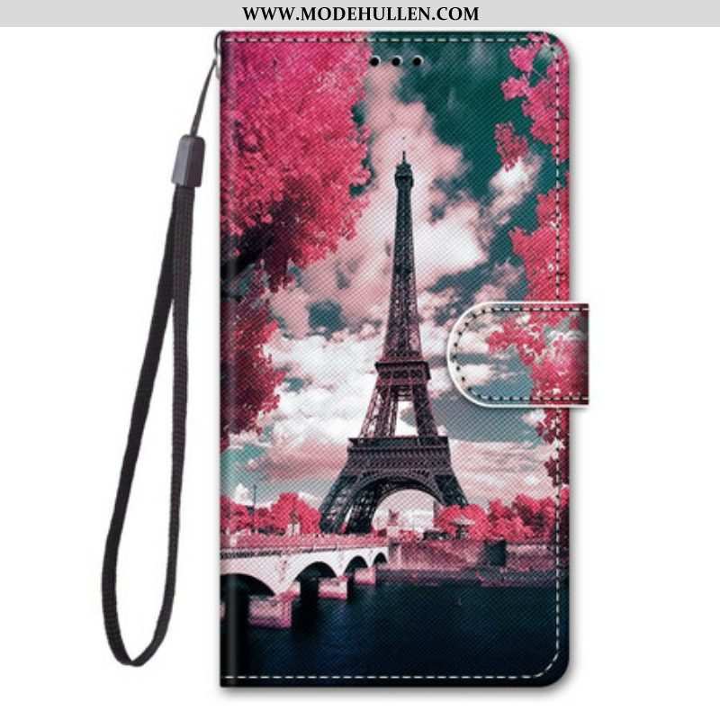 Lederhüllen Für Samsung Galaxy S21 5G Paris In Voller Blüte