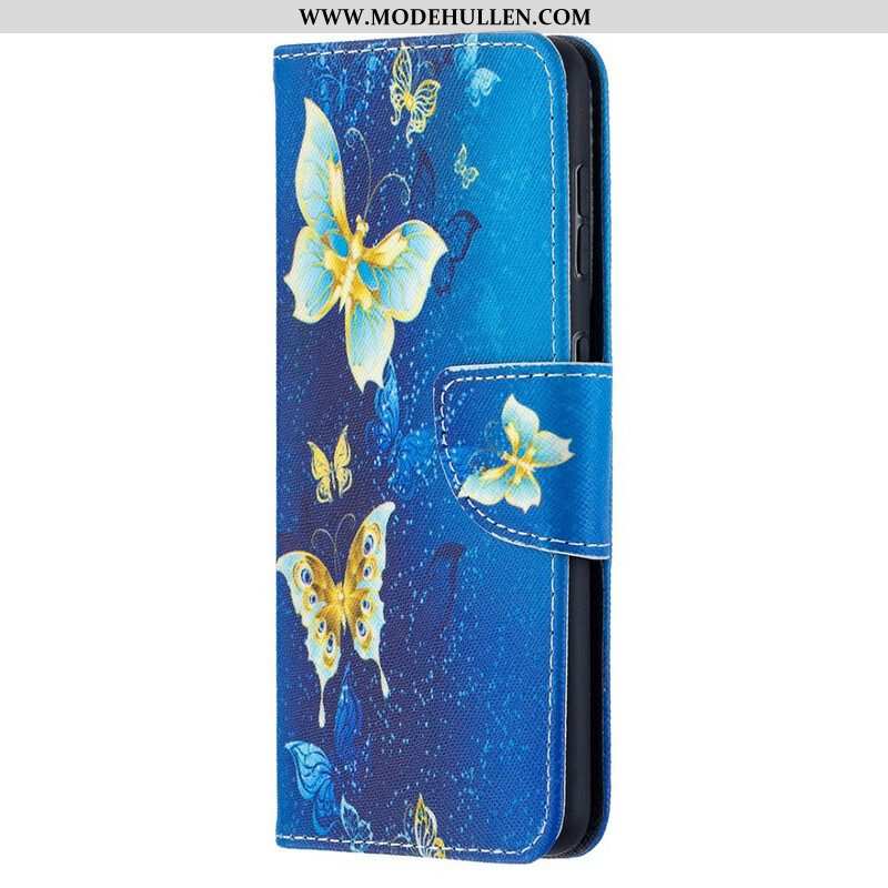 Lederhüllen Für Samsung Galaxy S21 5G Schmetterlingskönige