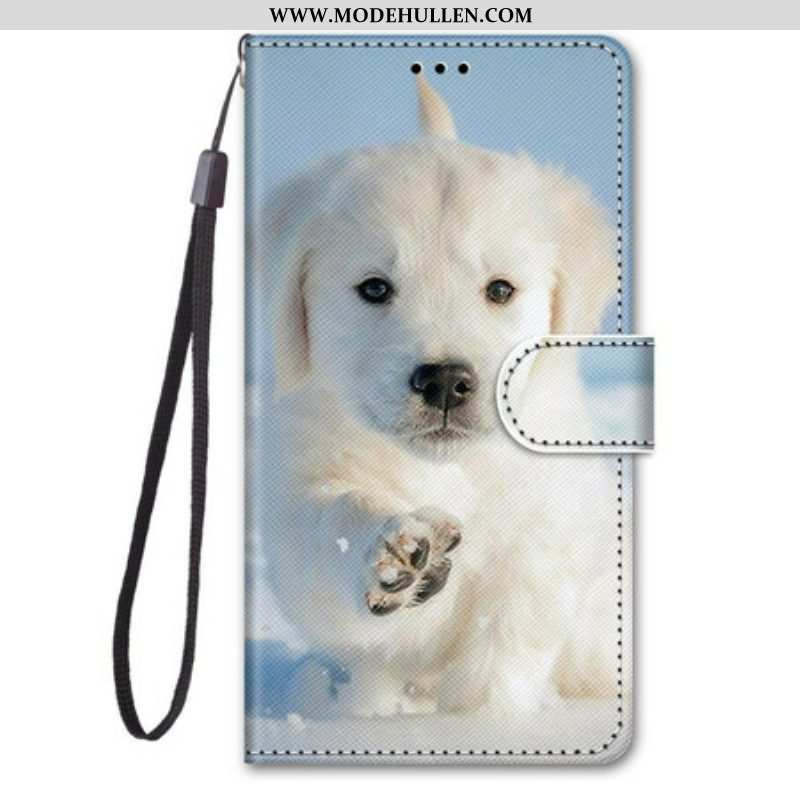 Lederhüllen Für Samsung Galaxy S21 5G Süßer Hund
