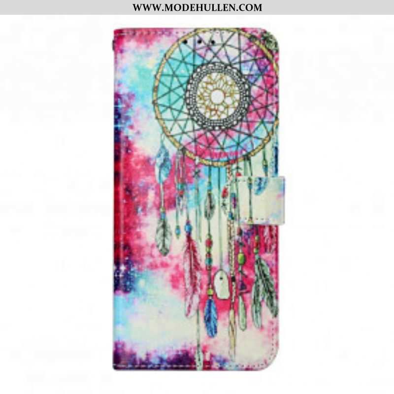 Lederhüllen Für Samsung Galaxy S21 Ultra 5G Der Dreamcatcher-stil