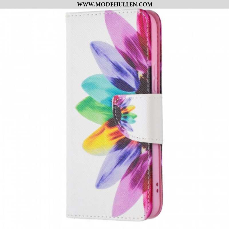 Lederhüllen Für Samsung Galaxy S22 5G Aquarellblume