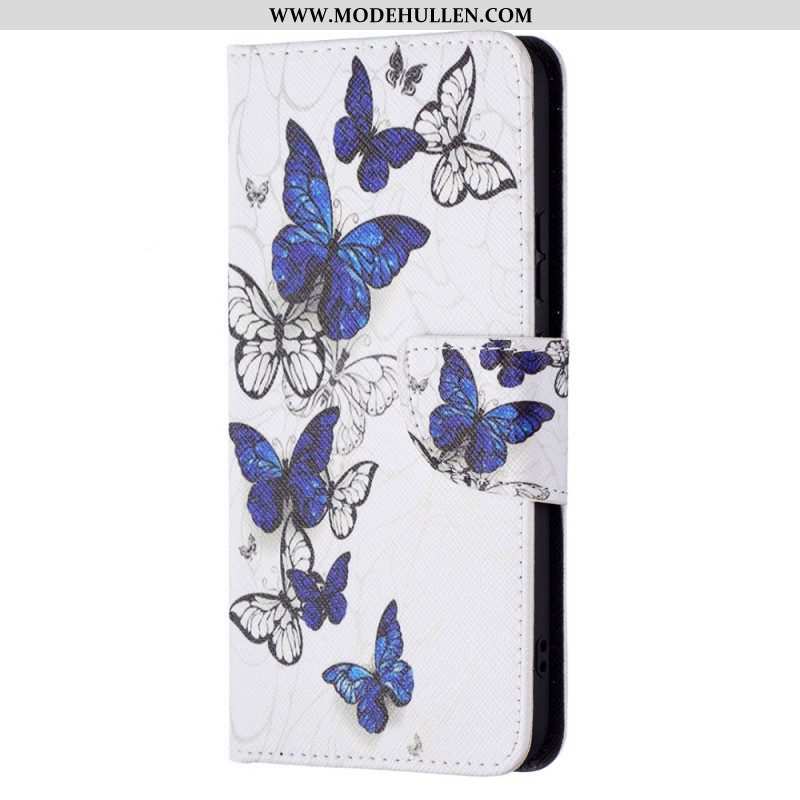 Lederhüllen Für Samsung Galaxy S22 Plus 5G Schmetterlingskönige