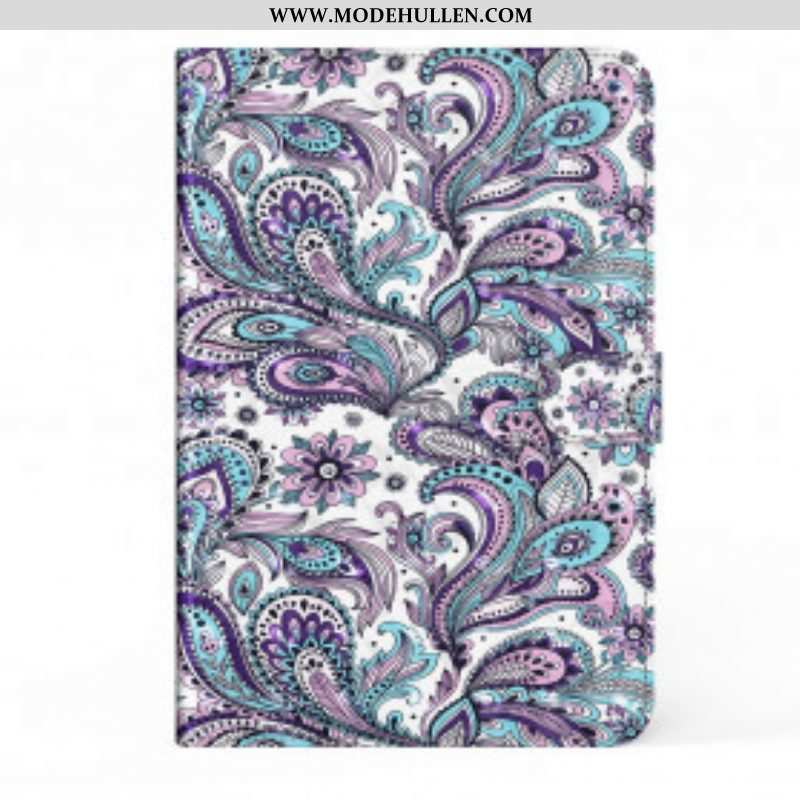 Lederhüllen Für Samsung Galaxy Tab S8 / Tab S7 Paisley-muster Aus Kunstleder