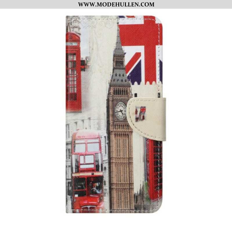Lederhüllen Für Xiaomi Redmi Note 10 5G Londoner Leben