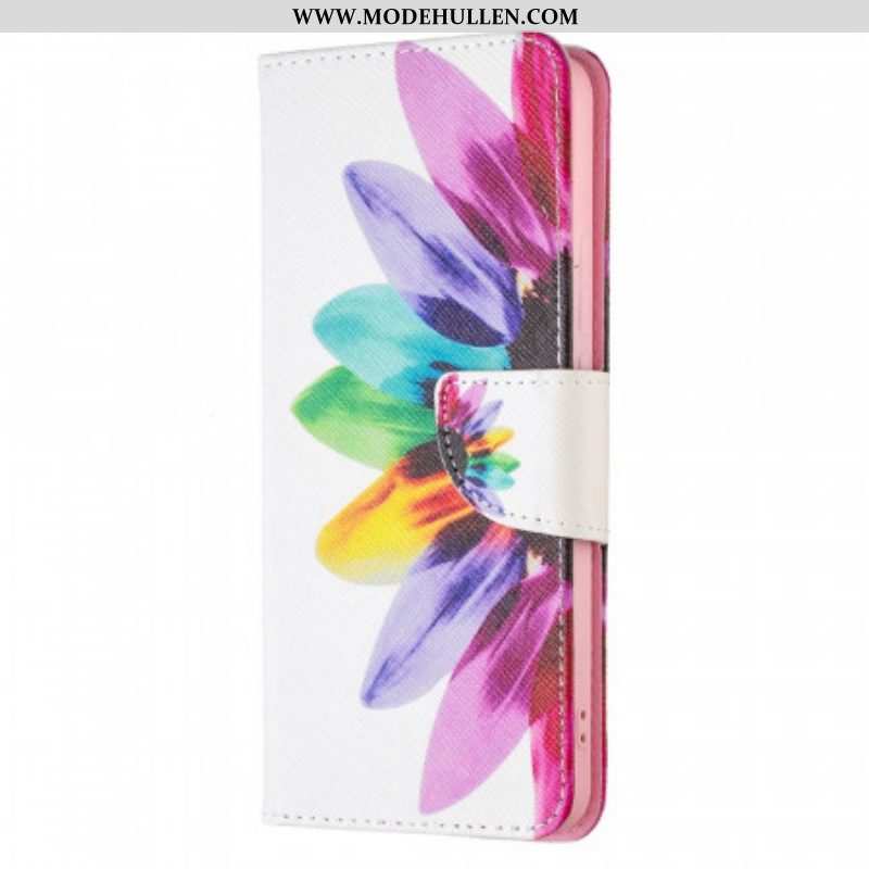 Lederhüllen Für Xiaomi Redmi Note 11 Pro Plus 5G Aquarellblume