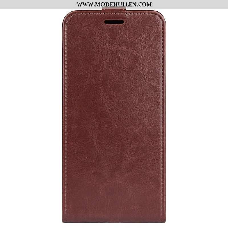 Lederhüllen Für Xiaomi Redmi Note 12 5G Flip Case Vertikale Klappe