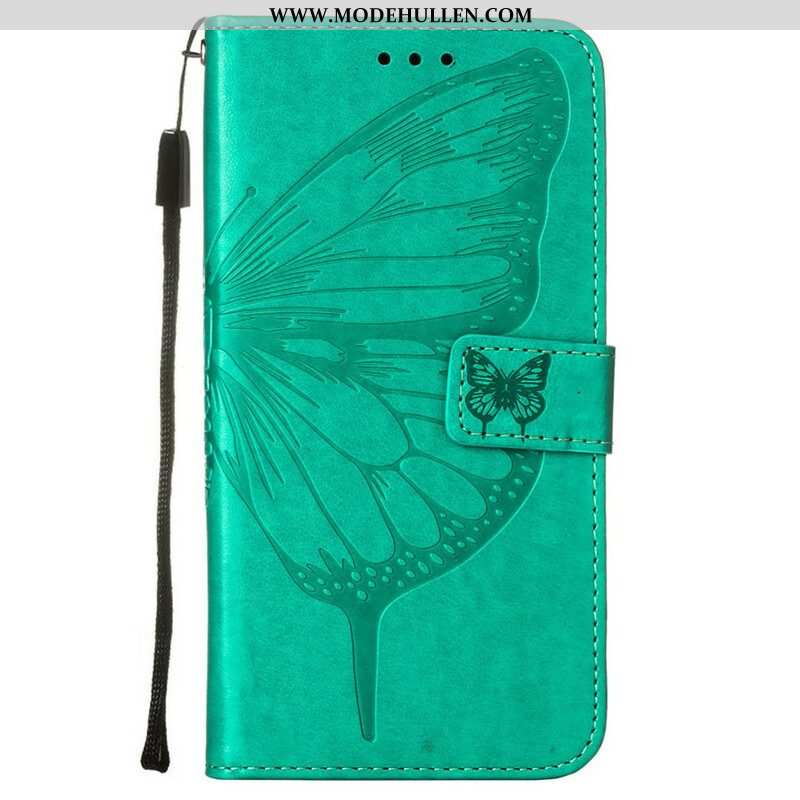 Lederhüllen Für iPhone 13 Mini Schmetterlingsdesign