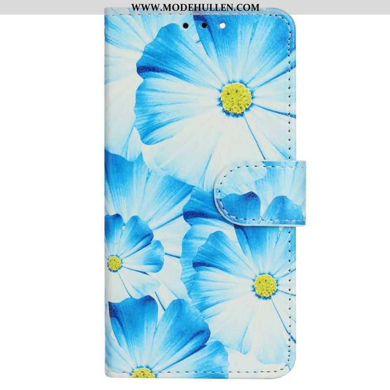 Lederhüllen Für iPhone 14 Blumen