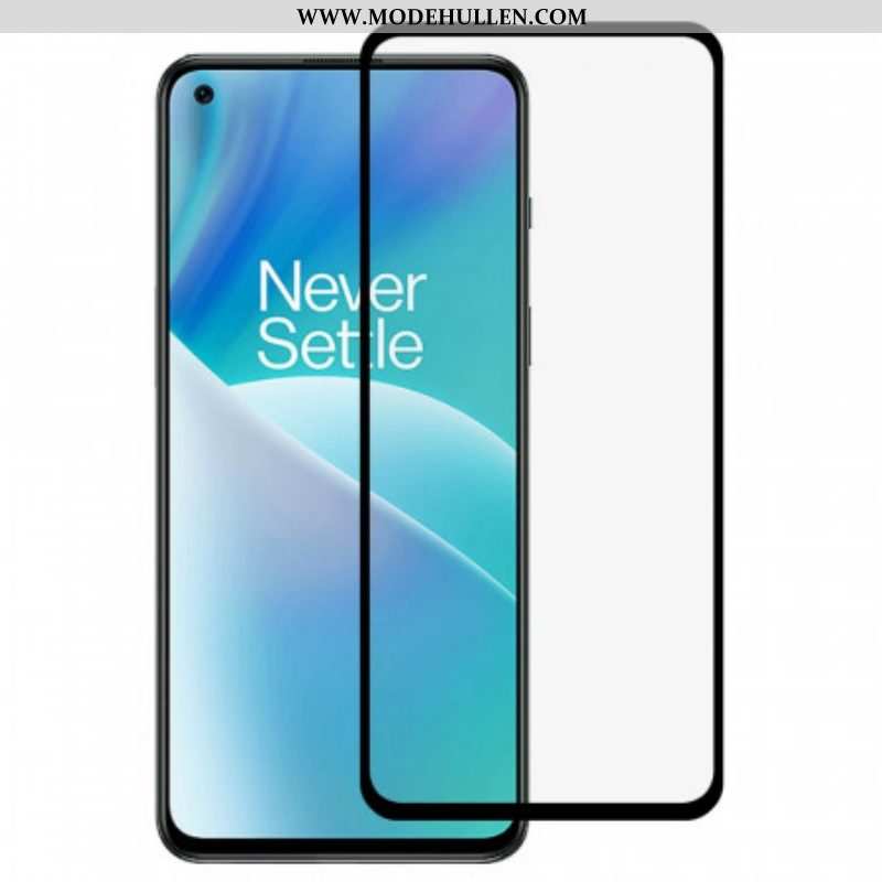 Oneplus Nord 2T 5G Displayschutzfolie Aus Gehärtetem Glas Mit Schwarzem Rand