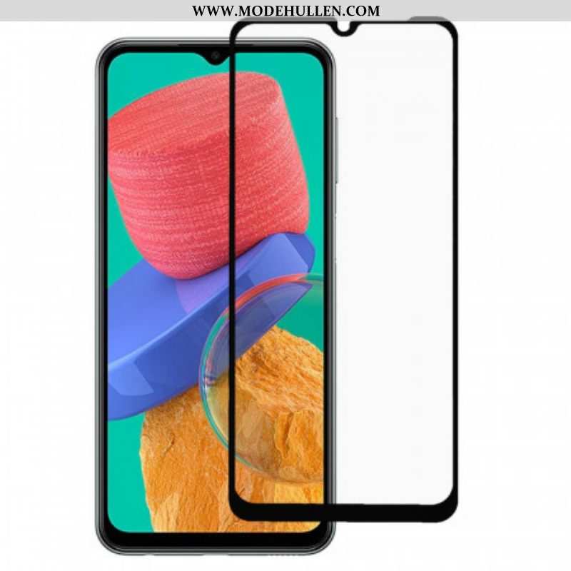 Samsung Galaxy M33 5G Displayschutzfolie Aus Gehärtetem Glas Mit Schwarzem Rand