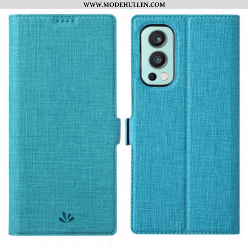 Schutzhülle Für OnePlus Nord 2 5G Flip Case Strukturiertes Vili Dmx