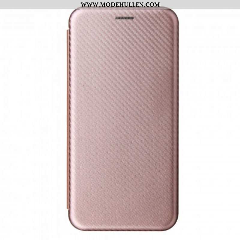Schutzhülle Für Oppo A15 Flip Case Farbiges Carbon-silikon