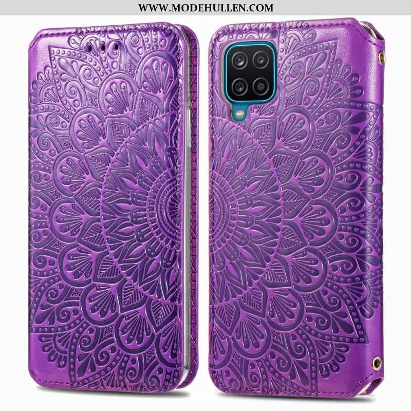 Schutzhülle Für Samsung Galaxy M12 / A12 Flip Case Mandala