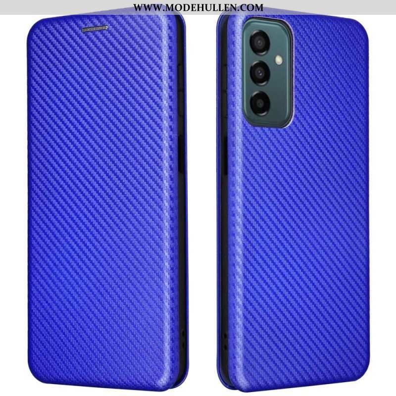 Schutzhülle Für Samsung Galaxy M23 5G Flip Case Kohlefaser