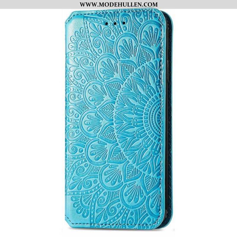 Schutzhülle Für Samsung Galaxy M52 5G Flip Case Kunstleder Antik