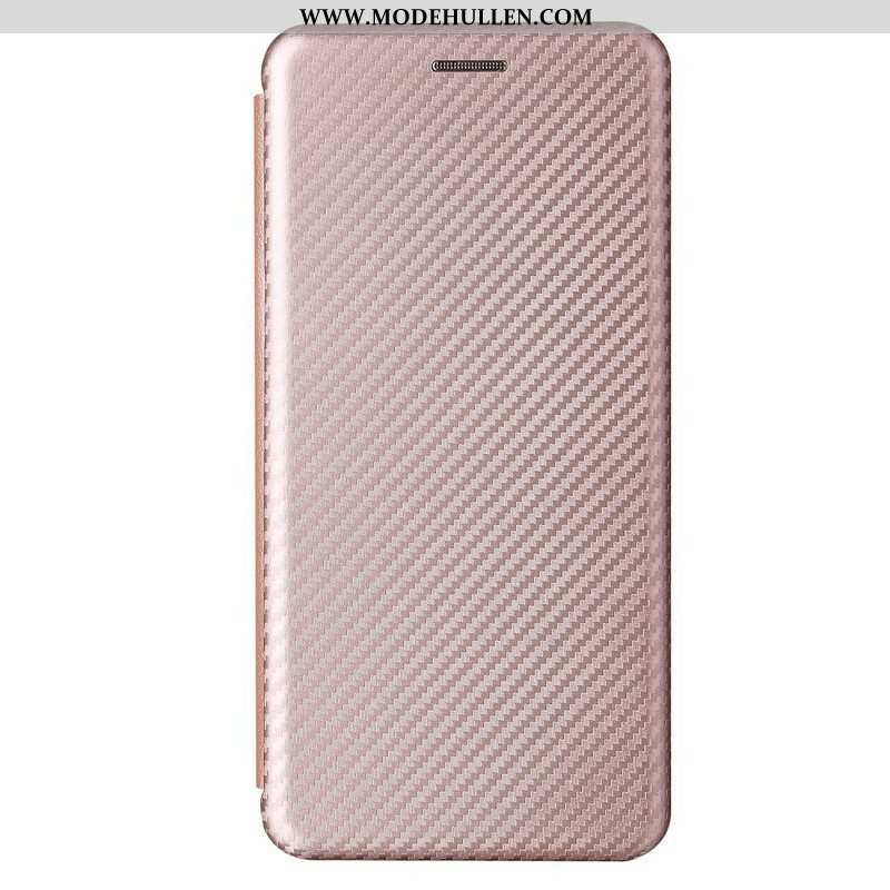 Schutzhülle Für Samsung Galaxy S21 5G Flip Case Kohlefaser