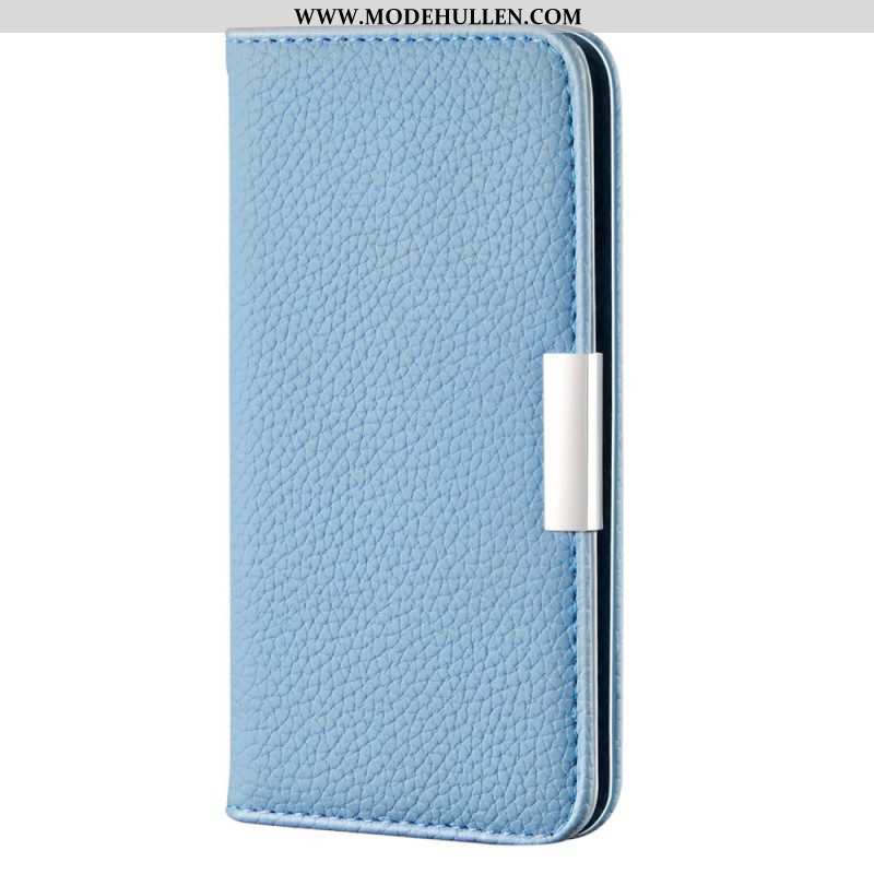 Schutzhülle Für Samsung Galaxy S22 5G Flip Case Kunstleder Litschi Ultra Chic