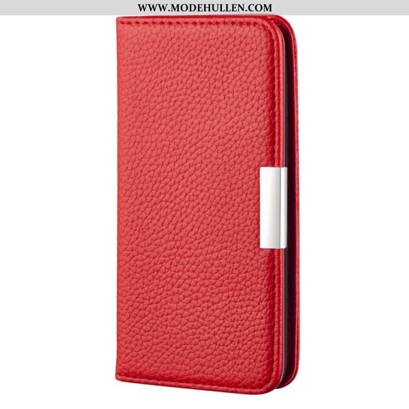 Schutzhülle Für Samsung Galaxy S22 Plus 5G Flip Case Kunstleder Litschi Ultra Chic