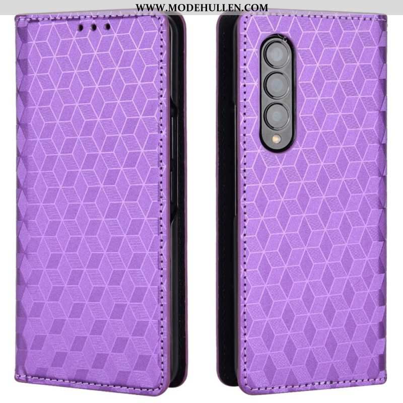 Schutzhülle Für Samsung Galaxy Z Fold 4 Flip Case 3d-würfel