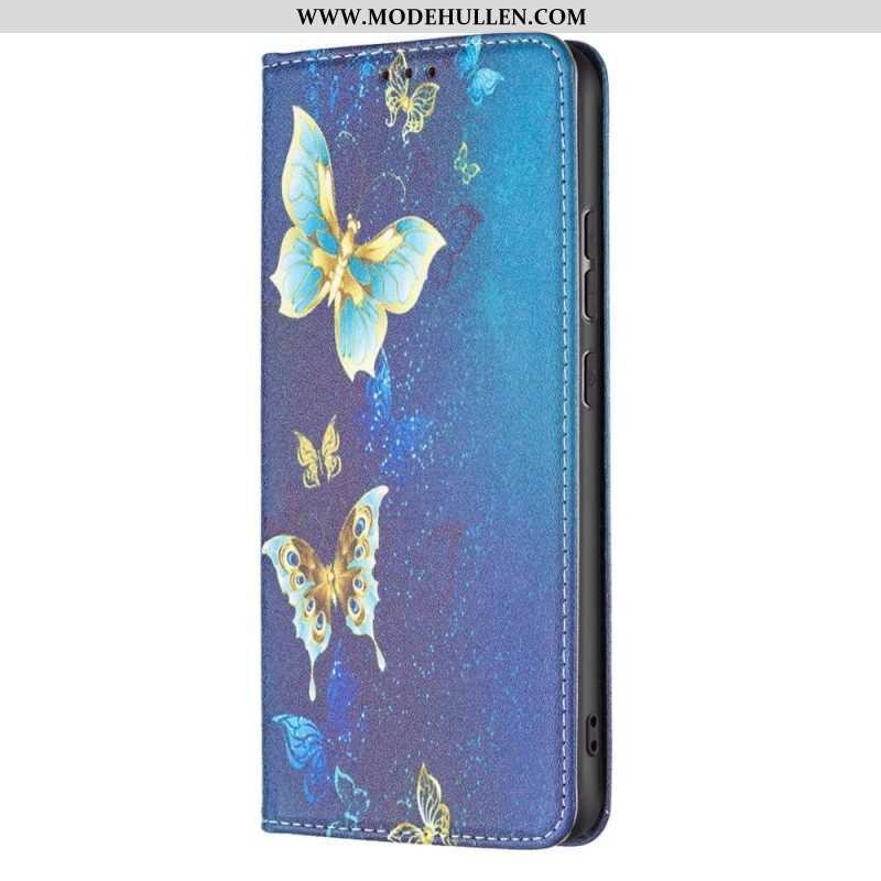 Schutzhülle Für Xiaomi 12 / 12X Flip Case Bunte Schmetterlinge