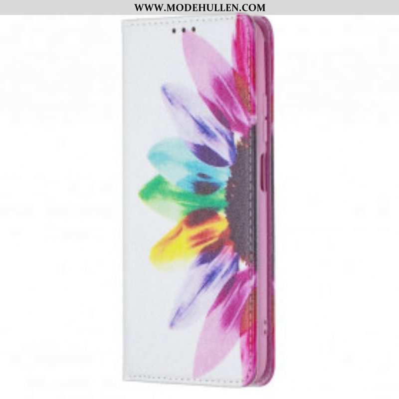 Schutzhülle Für Xiaomi Redmi Note 10 / 10S Flip Case Aquarellblume