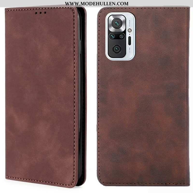 Schutzhülle Für Xiaomi Redmi Note 10 Pro Flip Case Klassischer Skin-touch