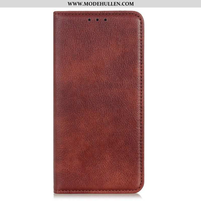 Schutzhülle Für Xiaomi Redmi Note 11 / 11S Flip Case Litschi-spaltleder-textur