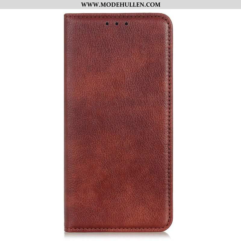 Schutzhülle Für Xiaomi Redmi Note 11 / 11S Flip Case Litschi-spaltleder-textur