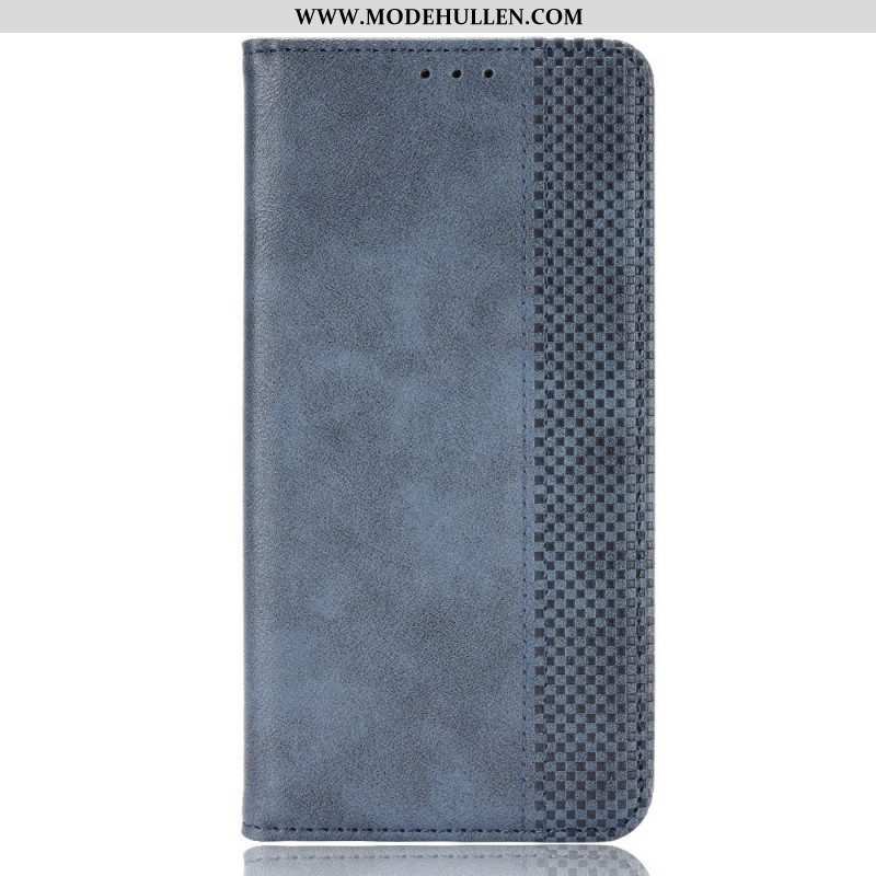 Schutzhülle Für Xiaomi Redmi Note 11 / 11S Flip Case Stilisierter Vintage-ledereffekt