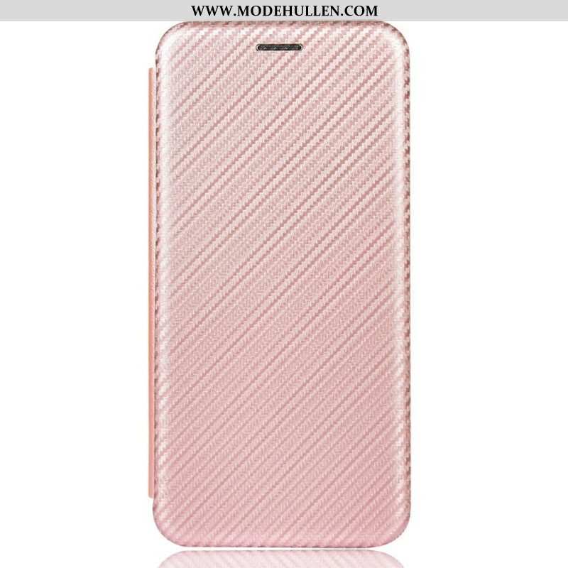 Schutzhülle Für iPhone 13 Pro Max Flip Case Kohlefaser