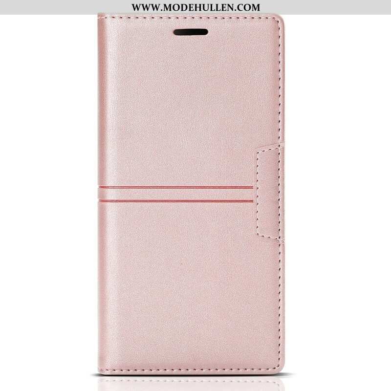 Schutzhülle Für iPhone 13 Pro Max Flip Case Stil: Ledernaht. Magnetverschluss