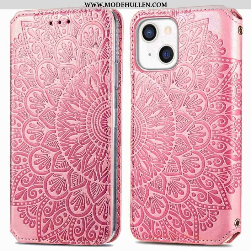 Schutzhülle Für iPhone 14 Plus Flip Case Mandala