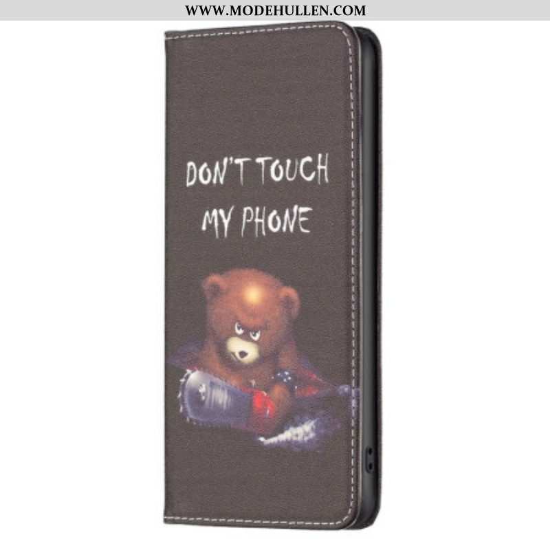 Schutzhülle Für iPhone 14 Pro Flip Case Gefährlicher Bär