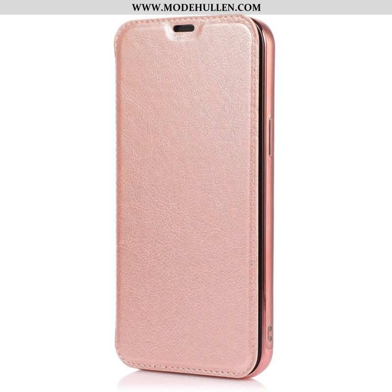 Schutzhülle Für iPhone 14 Pro Flip Case Kartenhalter Aus Kunstleder