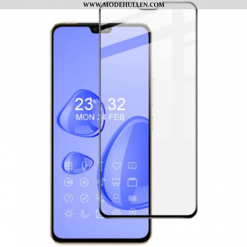 Vivo V23 5G Displayschutzfolie Aus Gehärtetem Glas Mit Schwarzem Rand