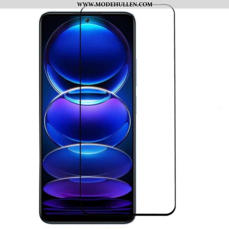 Xiaomi Redmi Note 12/Poco X5 5G Displayschutzfolie Aus Gehärtetem Glas Mit Schwarzen Kanten