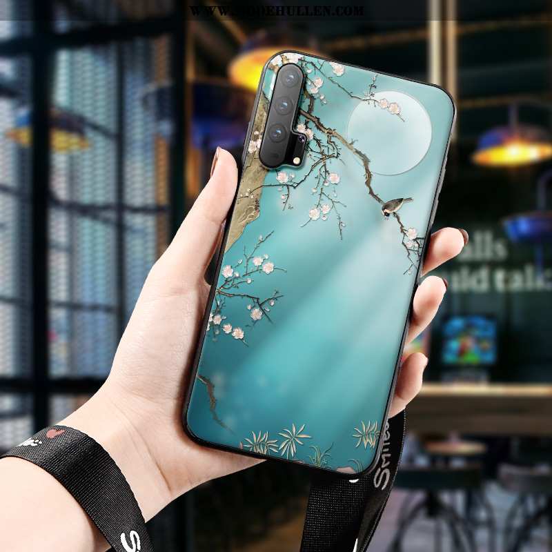 Hülle Honor 20 Pro Prägung Trend Handy Schutz Alles Inklusive Weiche Kunst Grün