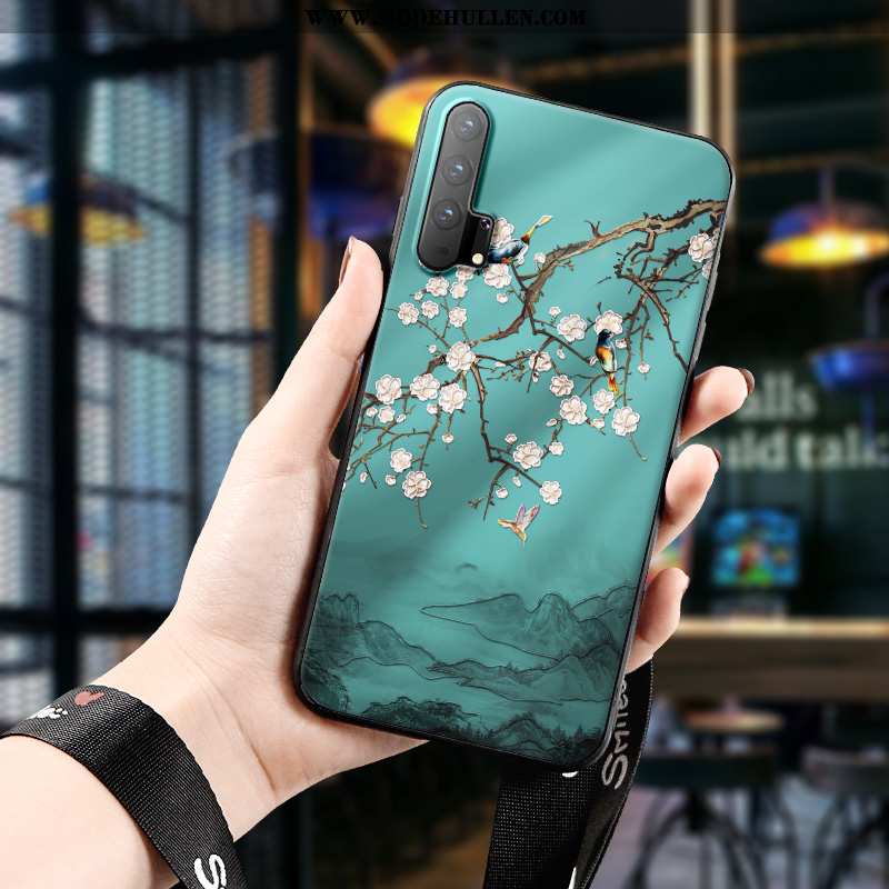 Hülle Honor 20 Pro Prägung Trend Handy Schutz Alles Inklusive Weiche Kunst Grün