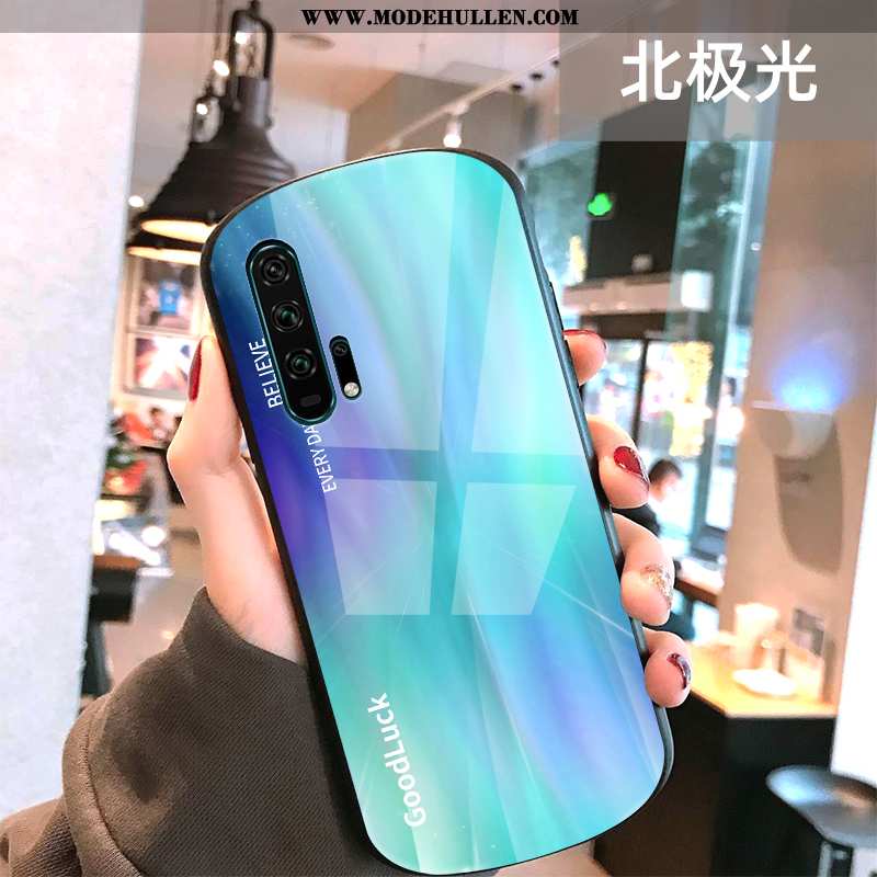 Hülle Honor 20 Pro Schutz Glas Case Handy Einfassung Super Rote