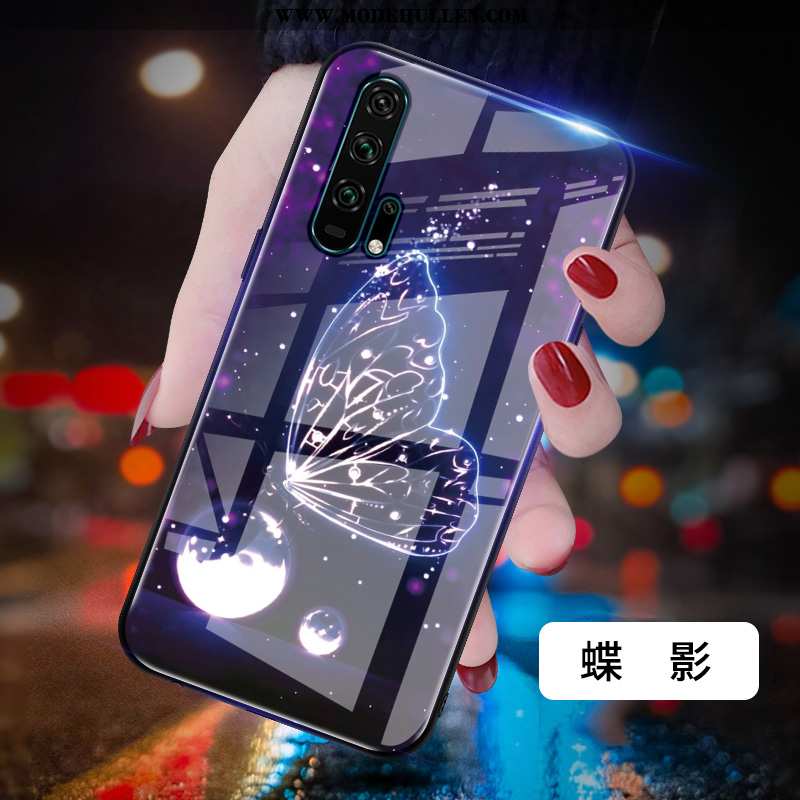 Hülle Honor 20 Pro Schutz Glas Netto Rot Leichtgewicht Anti-sturz Handy Mode Blau