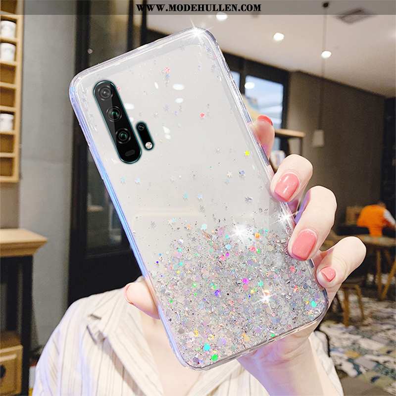 Hülle Honor 20 Pro Transparent Persönlichkeit Luxus Grün Handy Case