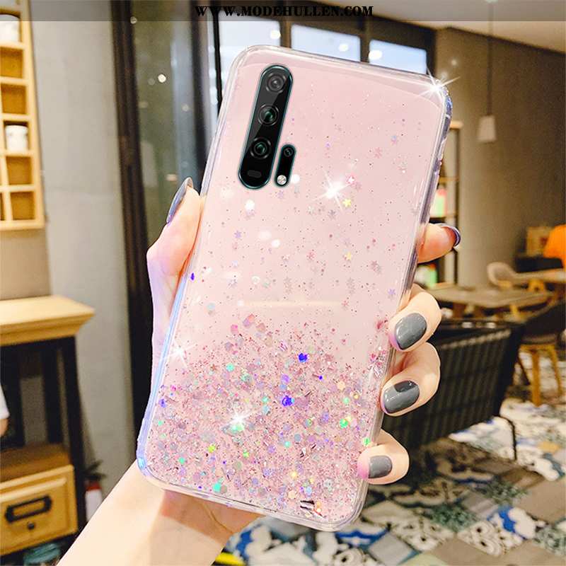 Hülle Honor 20 Pro Transparent Persönlichkeit Luxus Grün Handy Case