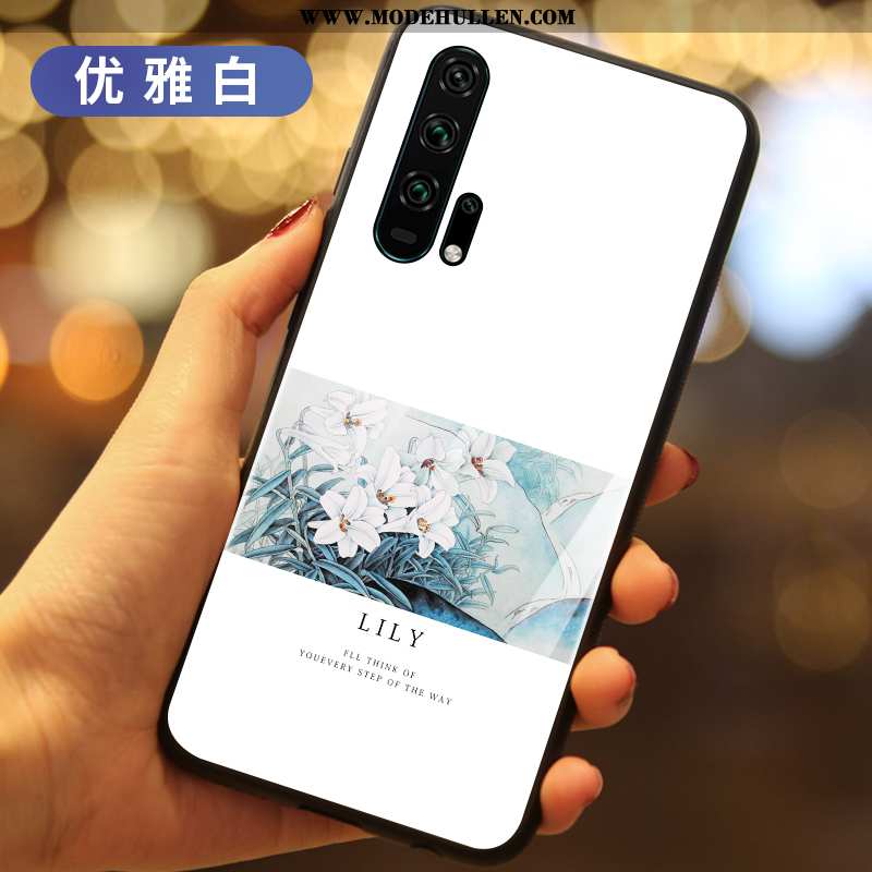 Hülle Honor 20 Pro Trend Weiche Case Silikon Lila Alles Inklusive