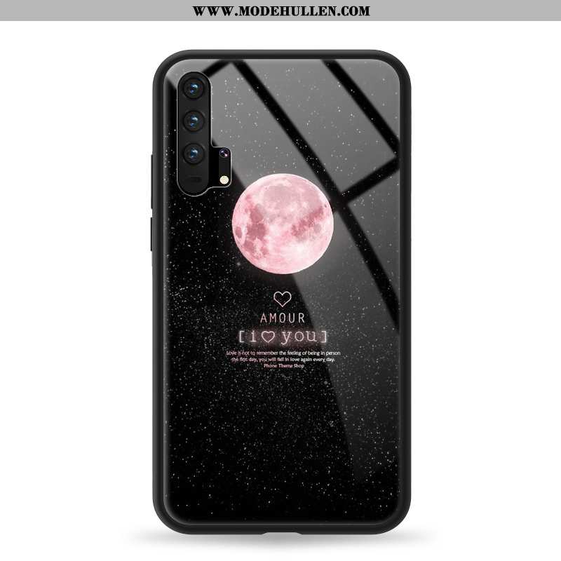 Hülle Honor 20 Pro Weiche Dünne Neu Netto Rot Case Glas Schwarz