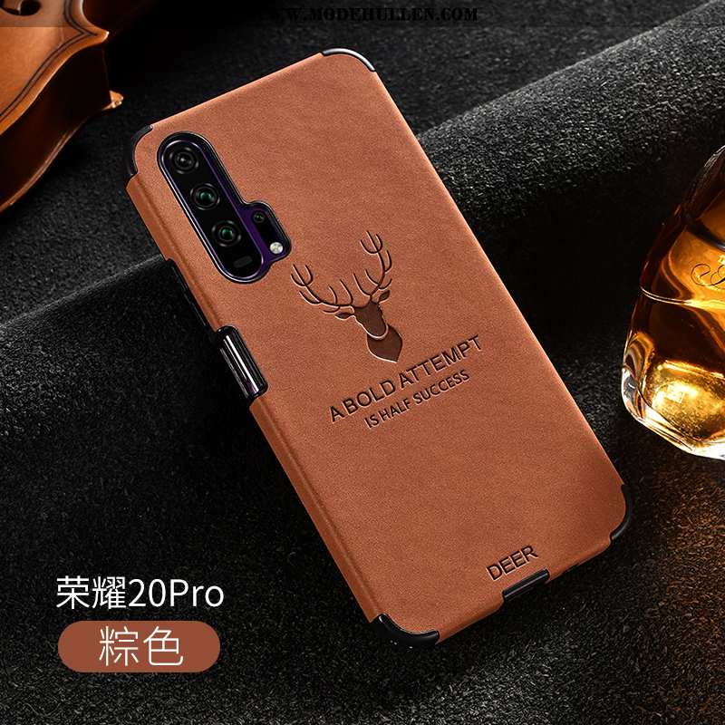 Hülle Honor 20 Pro Weiche Silikon Case Nubuck Trend Alles Inklusive Persönlichkeit Grau