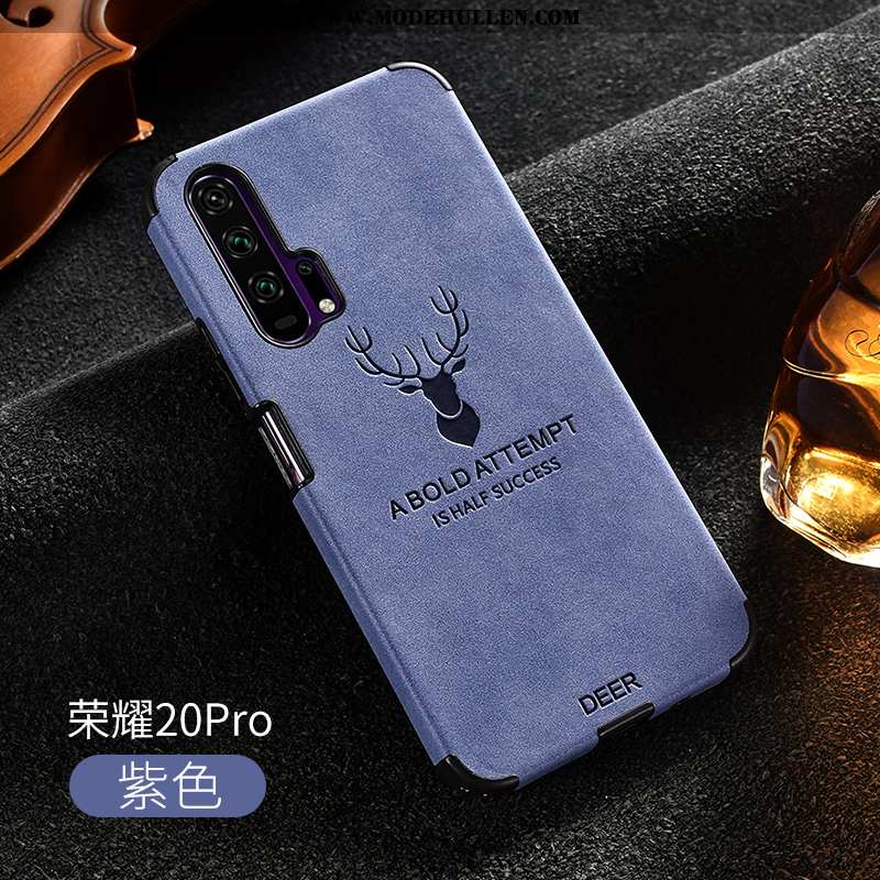 Hülle Honor 20 Pro Weiche Silikon Case Nubuck Trend Alles Inklusive Persönlichkeit Grau